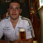 Daniel Giganto ha ganado el priemr concurso nacional de tiraje de cerveza