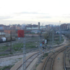 Terrenos donde se producirá el soterramiento del tren.