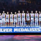 La selección española femenina de baloncesto se llevó la plata en el Eurobasket tras perder contra Bélgica en la final. RFEB