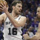 Pau Gasol ha empezado su etapa en los Spurs con números discretos.