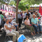 Participantes en el acto de homenaje de Cacabelos. M. M.
