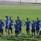La plantilla continúa con la preparación para la temporada que arranca el 19 de agosto. L. DE LA MATA