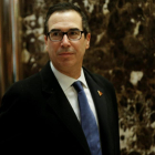 Steven Mnuchin, el elegido por Trump como nuevo secretario del Tesoro.