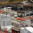 Fotografía de archivo de las obras en el canal.