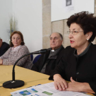 Gregoria Cavero abrió las jornadas de Derechos Humanos. JESÚS