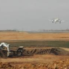 Obras de ampliación de la pista del aeropuerto, en una imagen de archivo