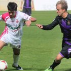 David Álvarez, a la izquierda, es probable que pueda jugar mañana frente al Palencia.