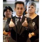 Sarkozy en uno de sus últimos actos públicos celebrados en su país