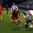 La Deportiva venció 2-1 en el partido de la pasada temporada al Real Zaragoza. ANA F. BARREDO