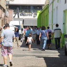 El callejón de la calle San Agustín congregó a cientos de leoneses.