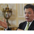 El presidente de Colombia, Juan Manuel Santos.