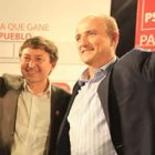 Samuel Folgueral recibió el apoyo del ministro de Industria en su cierre de campaña.