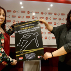 Las responsables de salud laboral de UGT y CCOO. MIRIAM CHACÓN