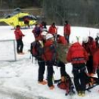 El equipo de rescate que participó en la búsqueda de Els Verdins