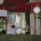 La tienda Cañamán de Madrid, donde se ha producido la explosión.