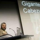 Un instante en la conferencia del musicólogo leonés Héctor Luis Suárez