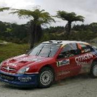 Sainz tuvo que circular despacio por temor a que se calase el coche