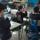 Los alumnos de 5º de Primaria participan en el proyecto. V.A.