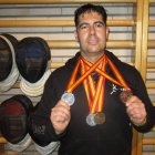 Roberto Rodríguez Nozal logra un oro, dos platas y un bronce en el Nacional. DL
