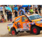 El leonés Jesús Calleja durante su participación en la presente edición del Dakar. DL