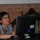 María Jesús Pascual, durante su participación en el congreso.