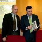 Mariano Torre y Fernández Carriedo, antes de la rueda de prensa