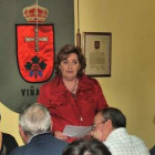 La corresponsal de Diario de León, María Ángeles Cebrones, fue la mantenedora del festival.
