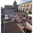 Manifestación en Ávila a favor del mantenimiento de la planta de Nissan