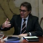 El presidente de la Generalitat, Artur Mas, se encuentra en una difícil encrucijada.