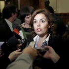 Soraya Sáenz de Santamaría, portavoz del PP en el Congreso.