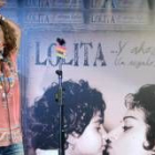 Lolita durante la presentación de su nuevo disco