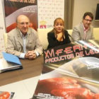 Álvarez Canal, Isabel Carrasco y Juan Martínez Majo, ayer en la presentación de la feria.