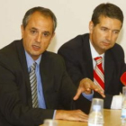 José Antonio de Paz, presidente de Hewwlett Packard Iberia y Miguel Ángel Turrado.