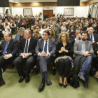 La sala se llenó de amigos y autoridades. MARCIANO