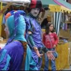 Una imagen del primer mercado intercultural de Bembibre