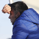 Miguel Ángel Miñambres, entrenador del equipo maragato. JESÚS F. SALVADORES
