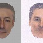 Retrato robot del sospechoso divulgado por la policía británica.