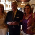 Enrique Sánchez del Villar Hevia en San Marcos tras el pregón.