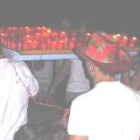 Un momento de la procesión, celebrada el pasado viernes en Matallana