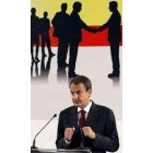Zapatero, en su intervención en las jornadas.