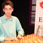 El joven campeón leonés de ajedrez, Héctor Laiz.