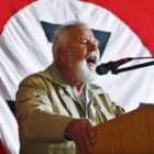 Eugene Terreblanche, fundador del Movimiento de Resistencia Africano, en una foto de archivo.