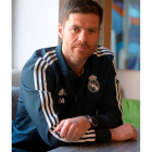 Xabi Alonso durante un momento de la entrevista que concedió a Diario de León. RAMIRO LÓPEZ