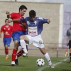 El equipo bañezano no acertó con la portería rival.