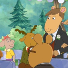 Una escena del episodio prohibido de Arthur.