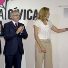 Su Alteza Real la Infanta Cristina descubre la placa inaugural