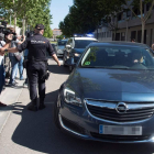 Los detenidos por amaños llegan a los juzgados. JAVIER BLASCO