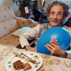 Lidia Rivero Fernández el día que celebró los 104 años. ICAL