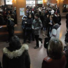 Los opositores llenaron las aulas de las facultades y colapsaron el campus.
