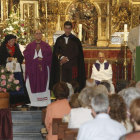 Imagen del funeral en la iglesia de San Marcelo.